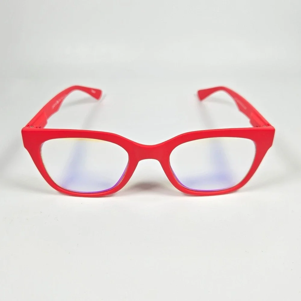 Gabriel + Simone Blue-light Blocking Readers Glasses‎ Millie Red